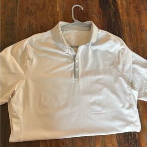 Men's lululemon White Polo Shirt